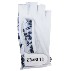 Nancy Lopez Half Finger Glimmer Glove Left Hand
