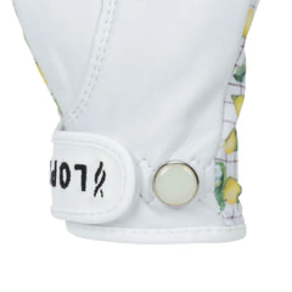 Nancy Lopez Half Finger Tart Lemon Glove Sale