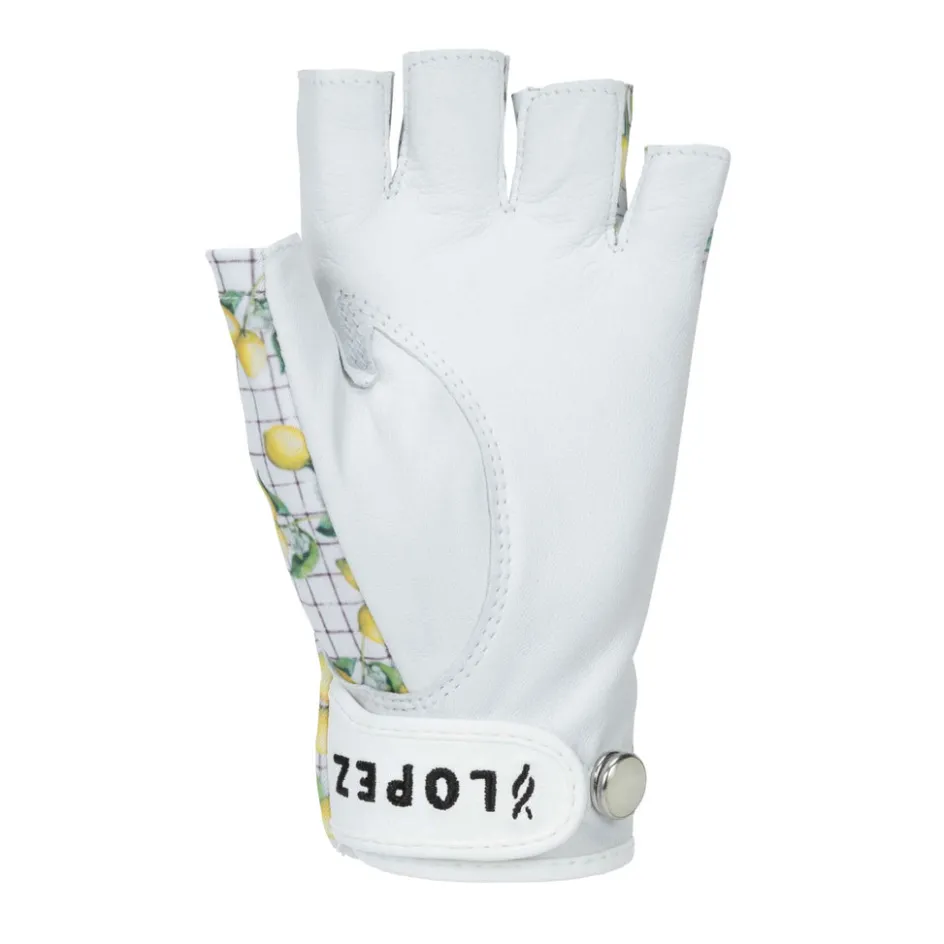 Nancy Lopez Half Finger Tart Lemon Glove Sale