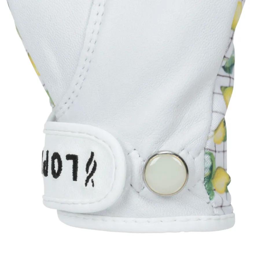 Nancy Lopez Half Finger Tart Lemon Glove Sale