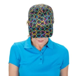 Nancy Lopez Halo Pony Hat Black Multi Clearance