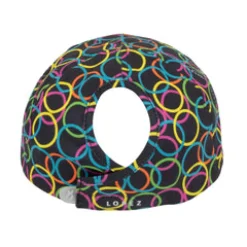 Nancy Lopez Halo Pony Hat Black Multi Clearance