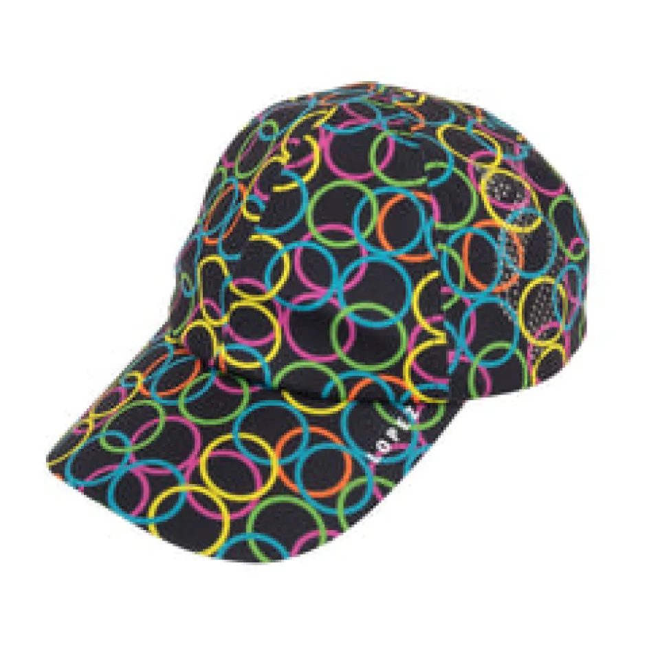 Nancy Lopez Halo Pony Hat Black Multi Clearance