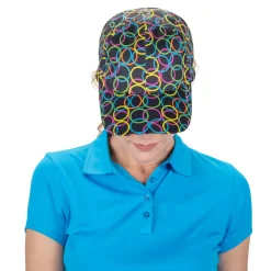 Nancy Lopez Halo Pony Hat Black Multi Clearance