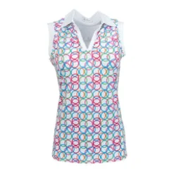 Nancy Lopez Halo Sleeveless Polo Outlet