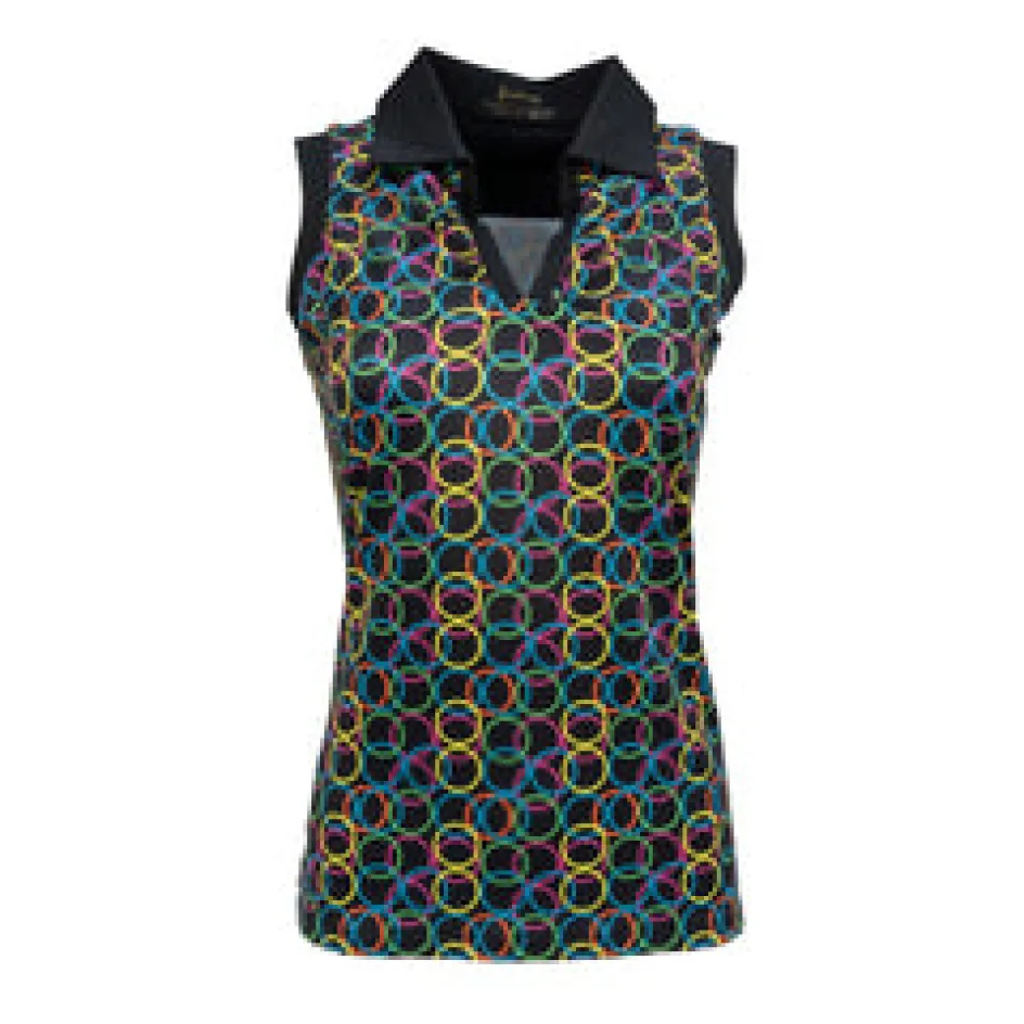 Nancy Lopez Halo Sleeveless Polo Outlet