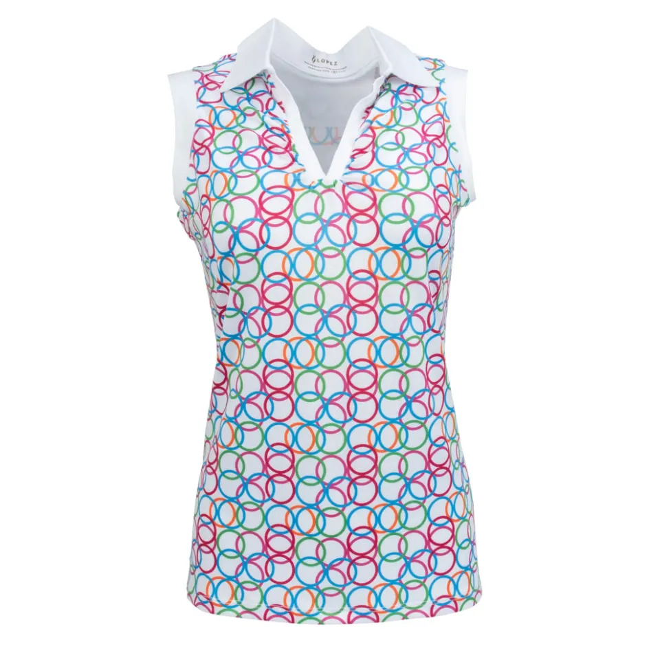 Nancy Lopez Halo Sleeveless Polo Outlet