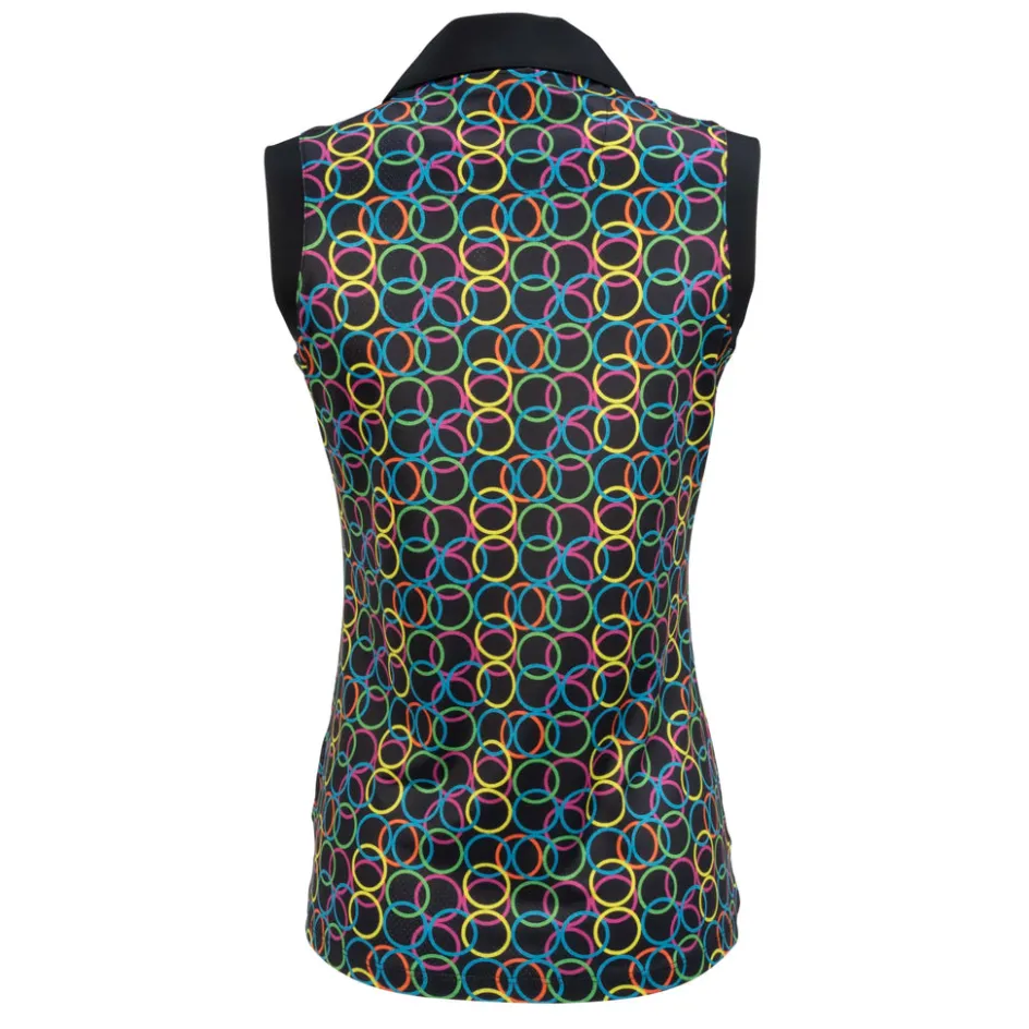 Nancy Lopez Halo Sleeveless Polo Outlet