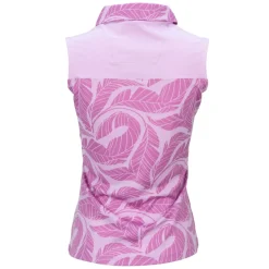 Nancy Lopez Havana Sleeveless Polo Lilac Clearance