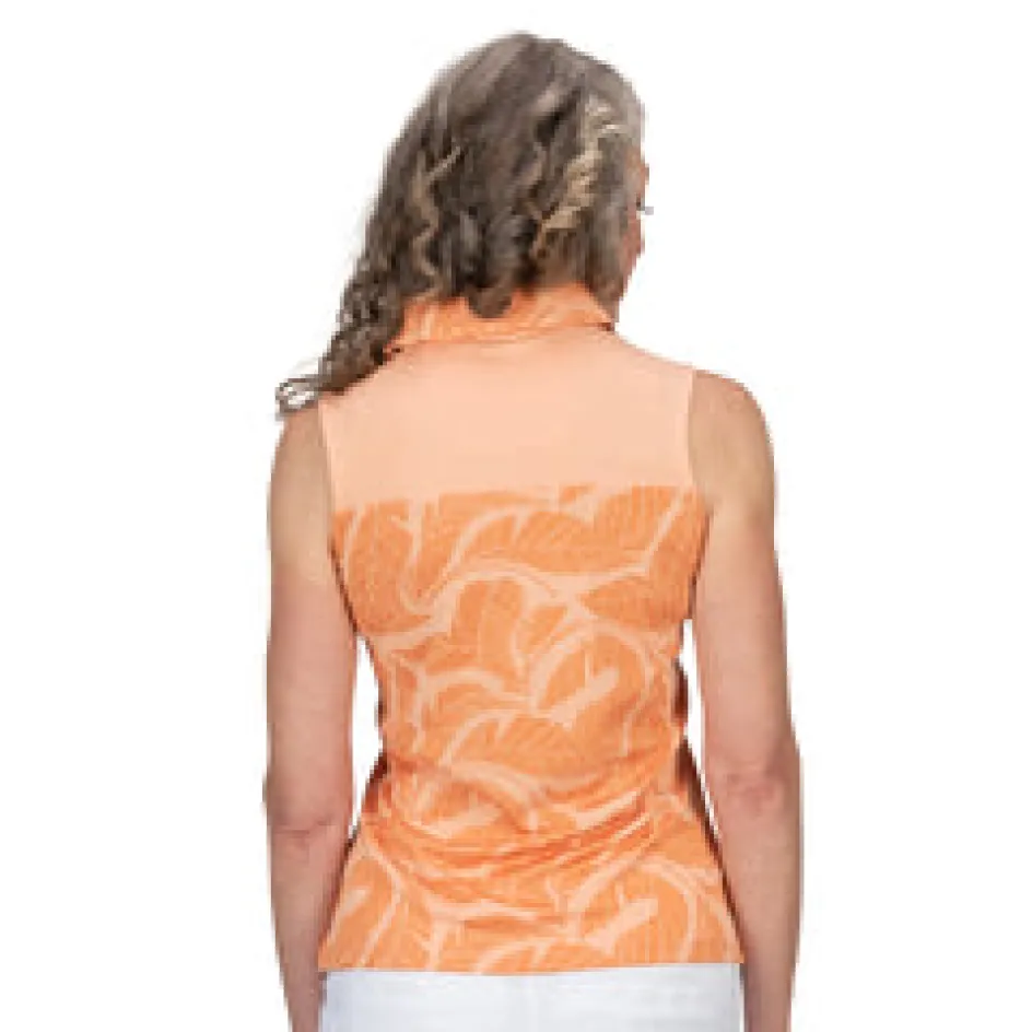 Nancy Lopez Havana Sleeveless Polo Sherbet Online