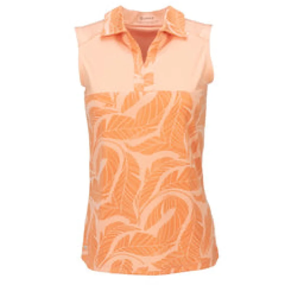 Nancy Lopez Havana Sleeveless Polo Sherbet Online