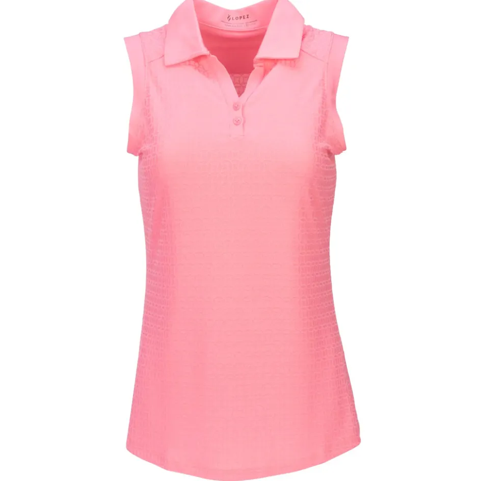 Nancy Lopez Journey Sleeveless Polo Discount
