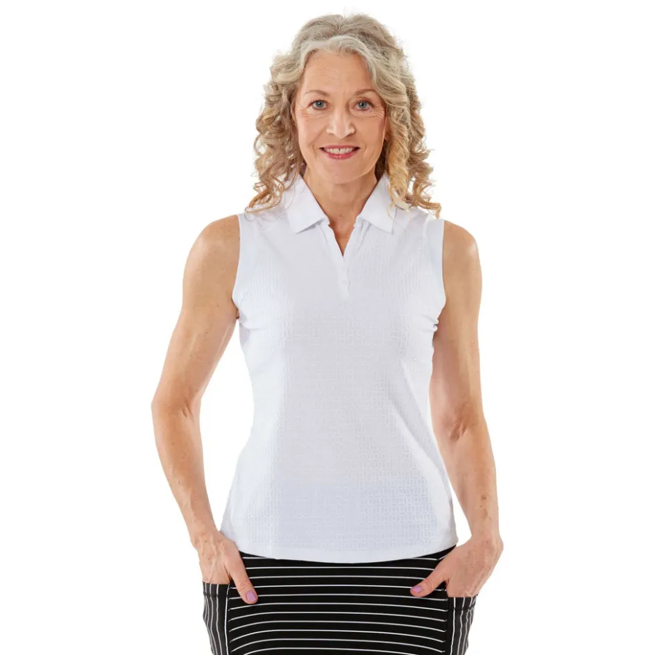 Nancy Lopez Journey Sleeveless Polo Discount