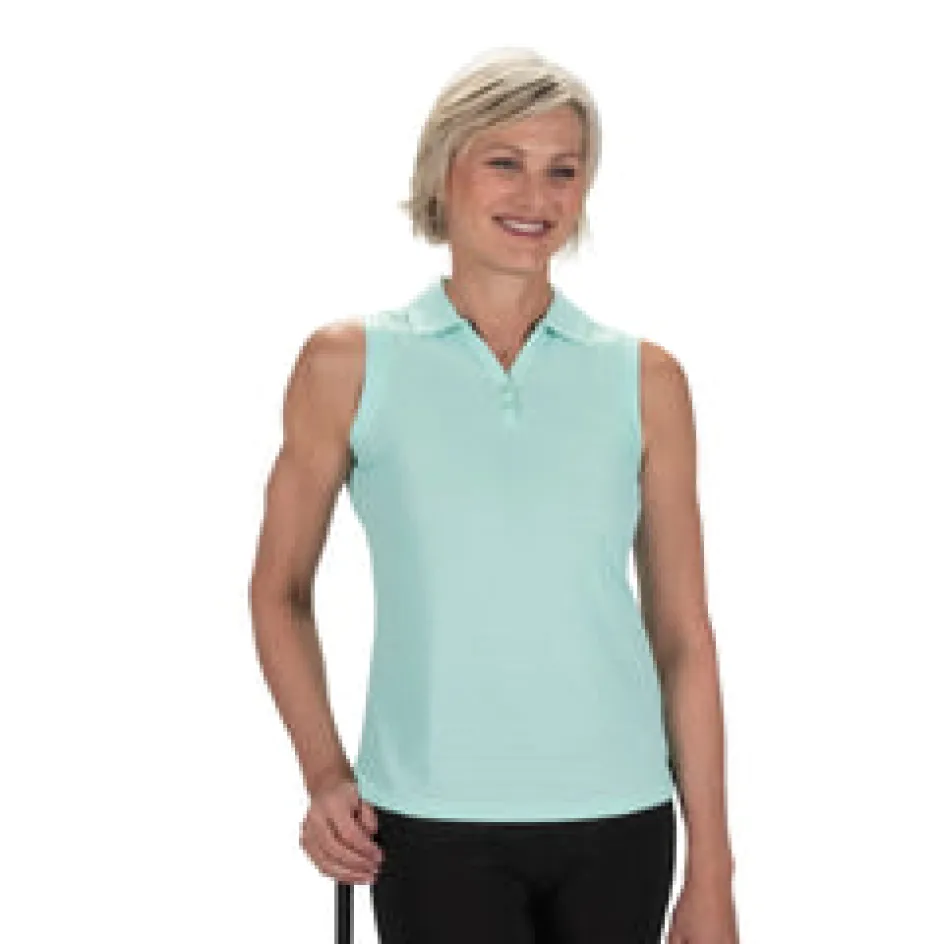 Nancy Lopez Journey Sleeveless Polo Discount