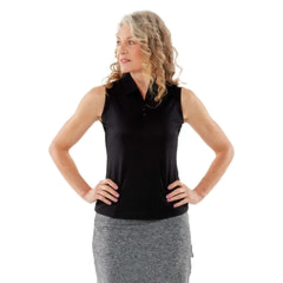 Nancy Lopez Journey Sleeveless Polo Discount