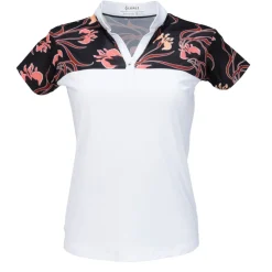 Nancy Lopez Minx Short Sleeve Polo New