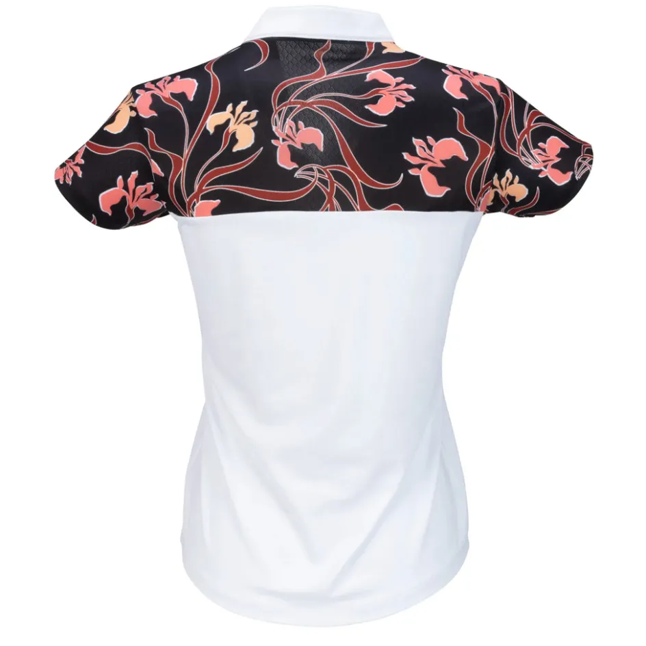 Nancy Lopez Minx Short Sleeve Polo New