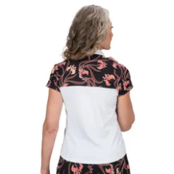 Nancy Lopez Minx Short Sleeve Polo New