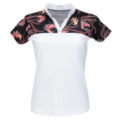 Nancy Lopez Minx Short Sleeve Polo New