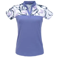Nancy Lopez Minx Short Sleeve Polo New