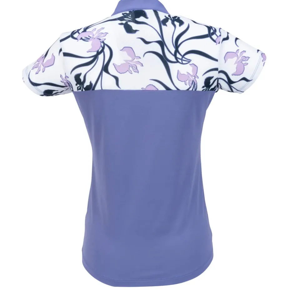 Nancy Lopez Minx Short Sleeve Polo New