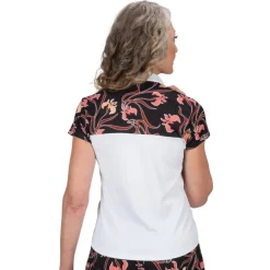 Nancy Lopez Minx Short Sleeve Polo New
