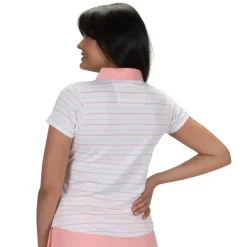 Nancy Lopez Point Short Sleeve Polo Hot