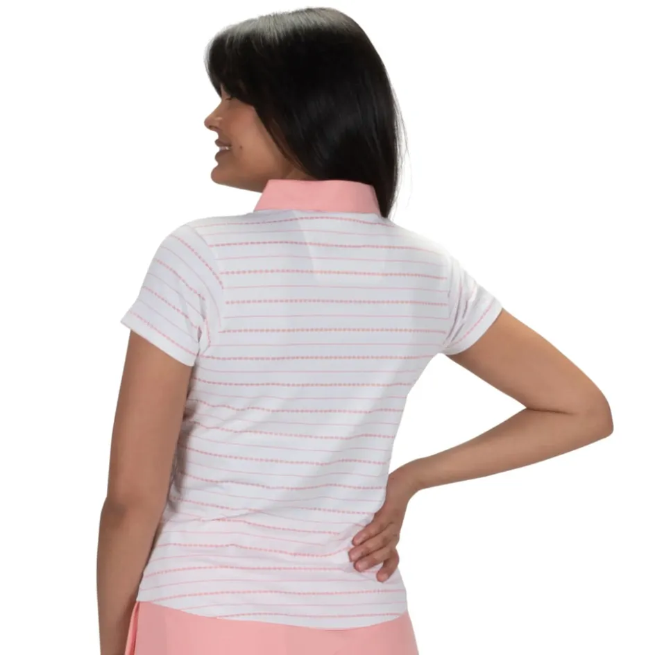 Nancy Lopez Point Short Sleeve Polo Hot