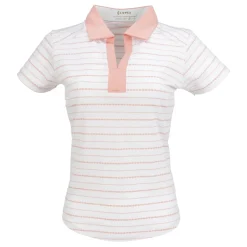 Nancy Lopez Point Short Sleeve Polo Hot
