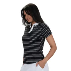 Nancy Lopez Point Short Sleeve Polo Hot