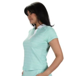 Nancy Lopez Point Short Sleeve Polo Hot