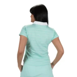 Nancy Lopez Point Short Sleeve Polo Hot
