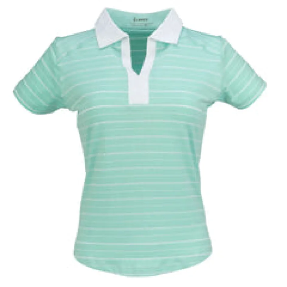 Nancy Lopez Point Short Sleeve Polo Hot