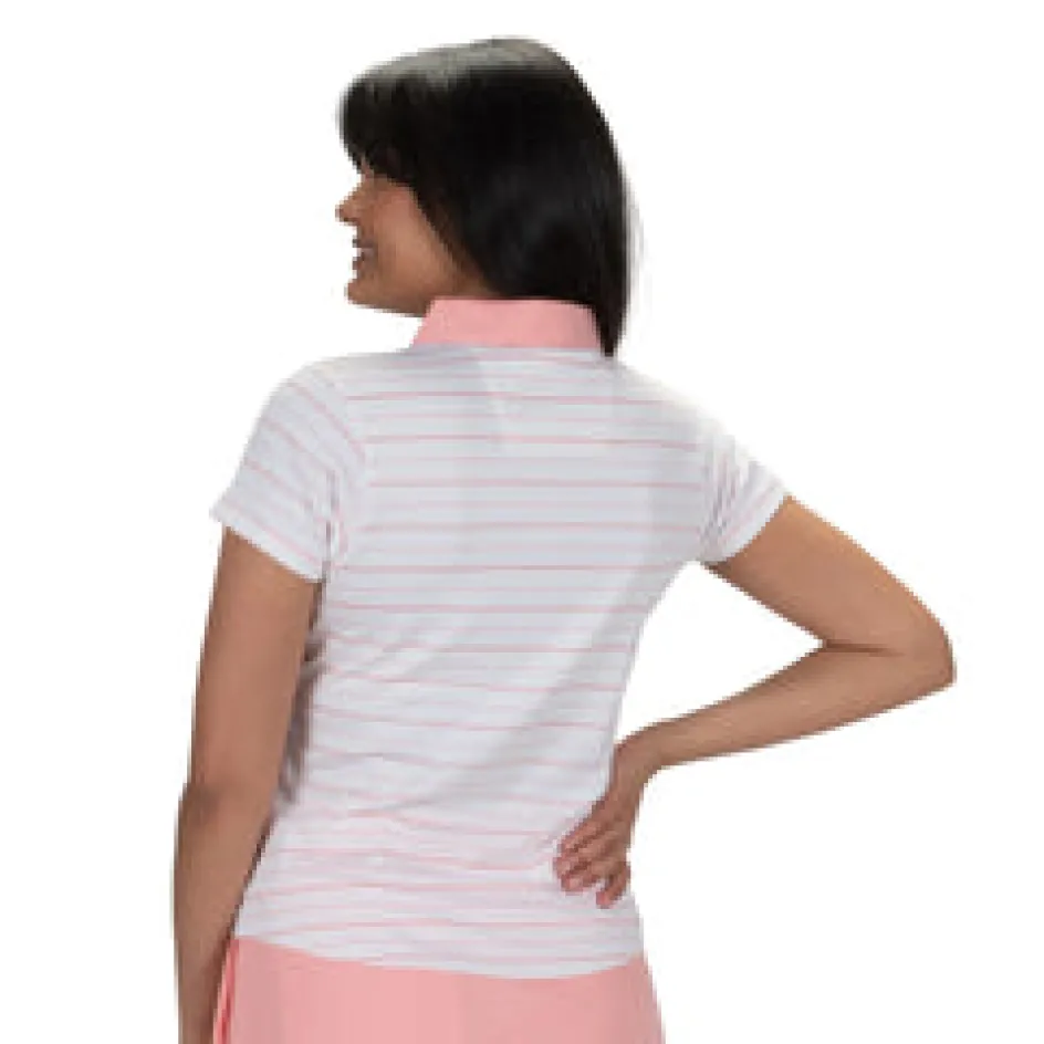 Nancy Lopez Point Short Sleeve Polo Hot
