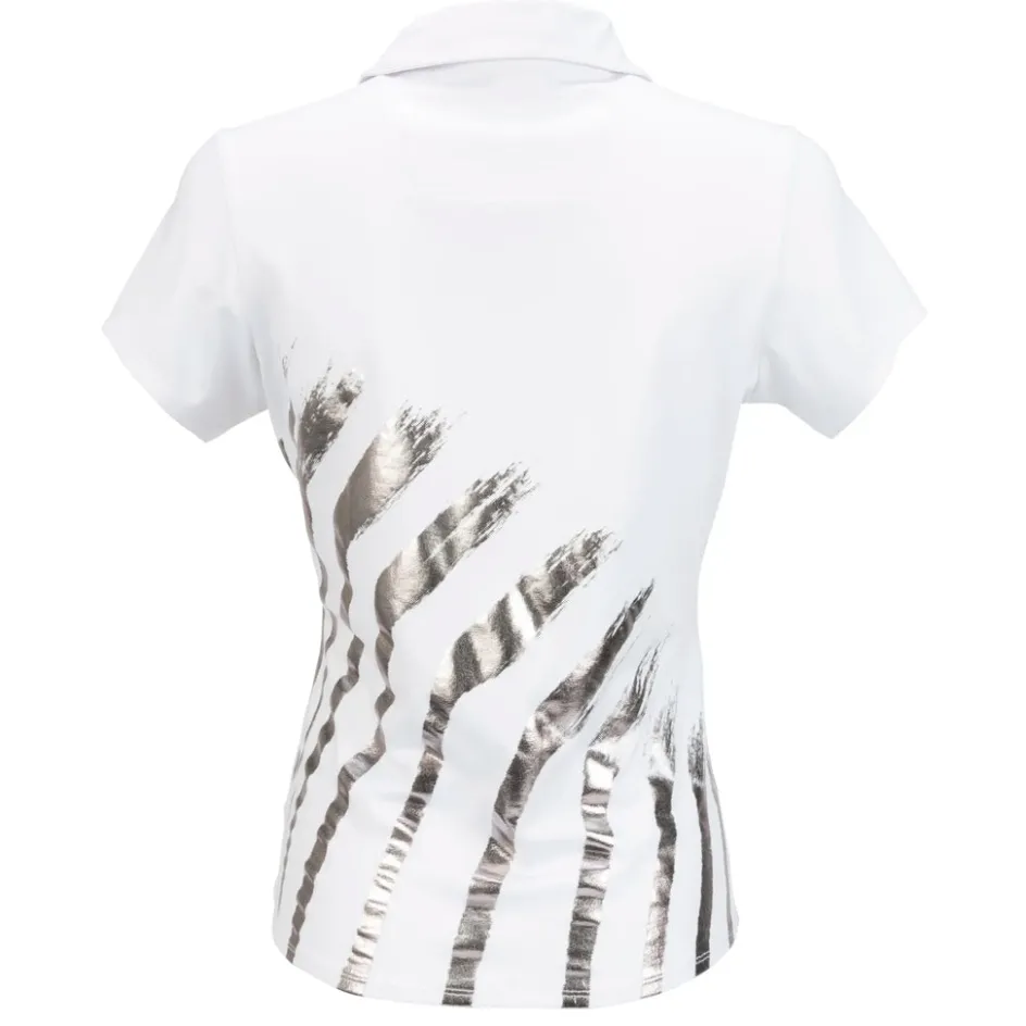 Nancy Lopez Safari Short Sleeve Polo Clearance