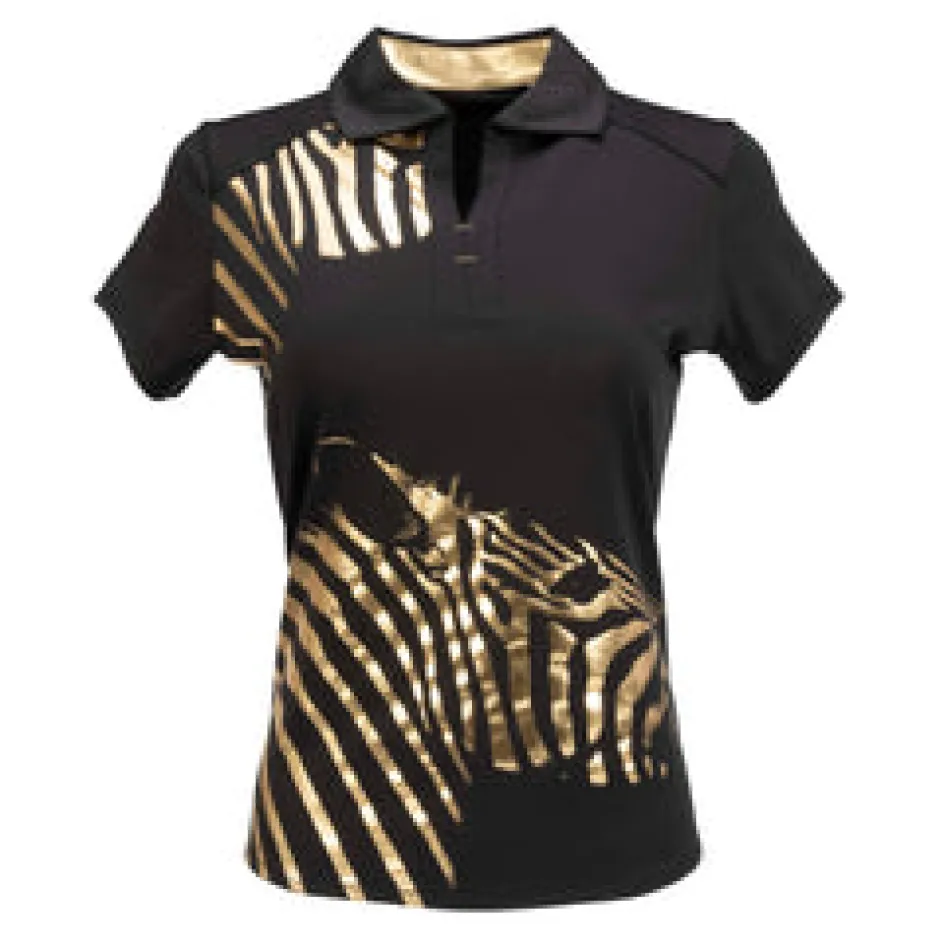 Nancy Lopez Safari Short Sleeve Polo Clearance