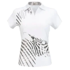 Nancy Lopez Safari Short Sleeve Polo Clearance