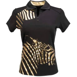 Nancy Lopez Safari Short Sleeve Polo Clearance
