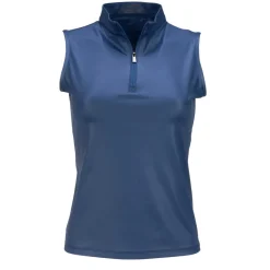 Nancy Lopez Shine Sleeveless Polo New