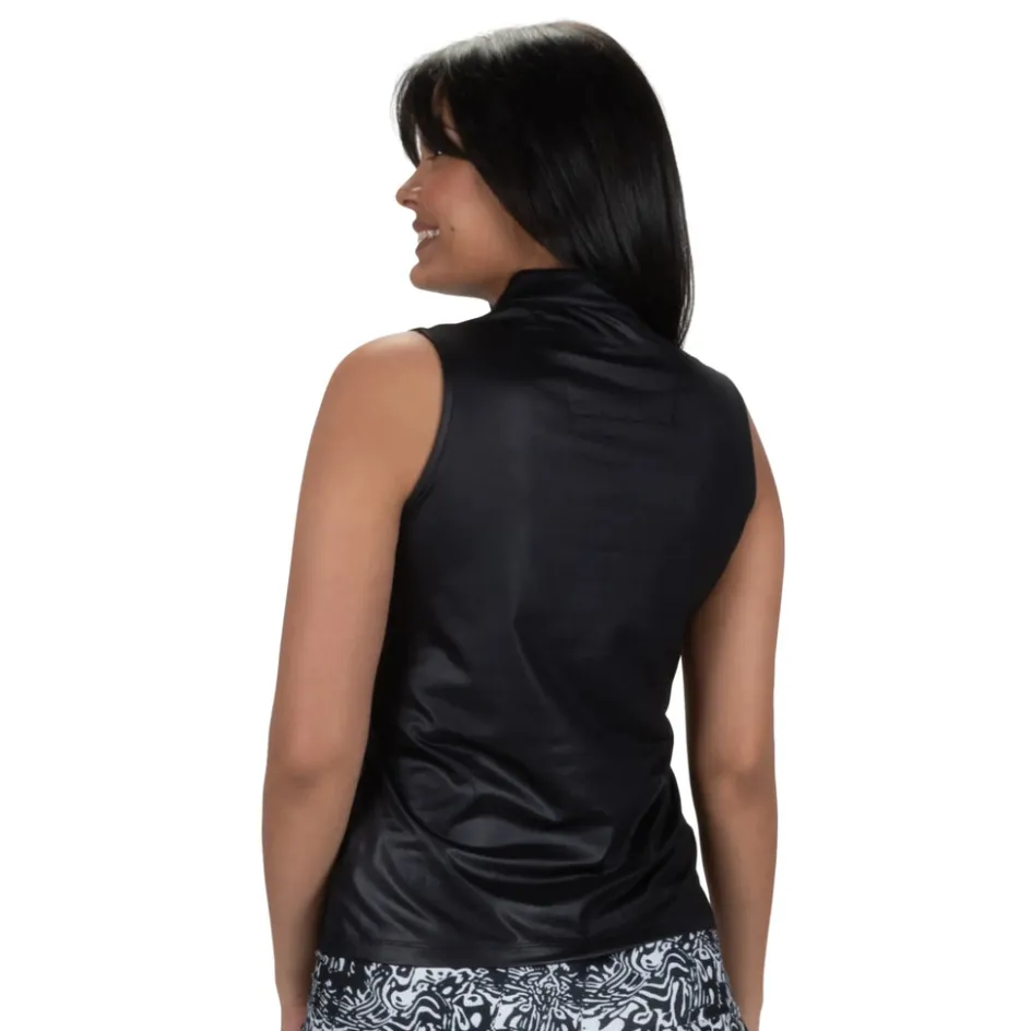 Nancy Lopez Shine Sleeveless Polo New