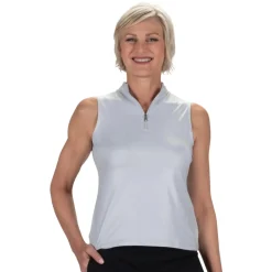 Nancy Lopez Shine Sleeveless Polo New