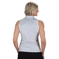Nancy Lopez Shine Sleeveless Polo New