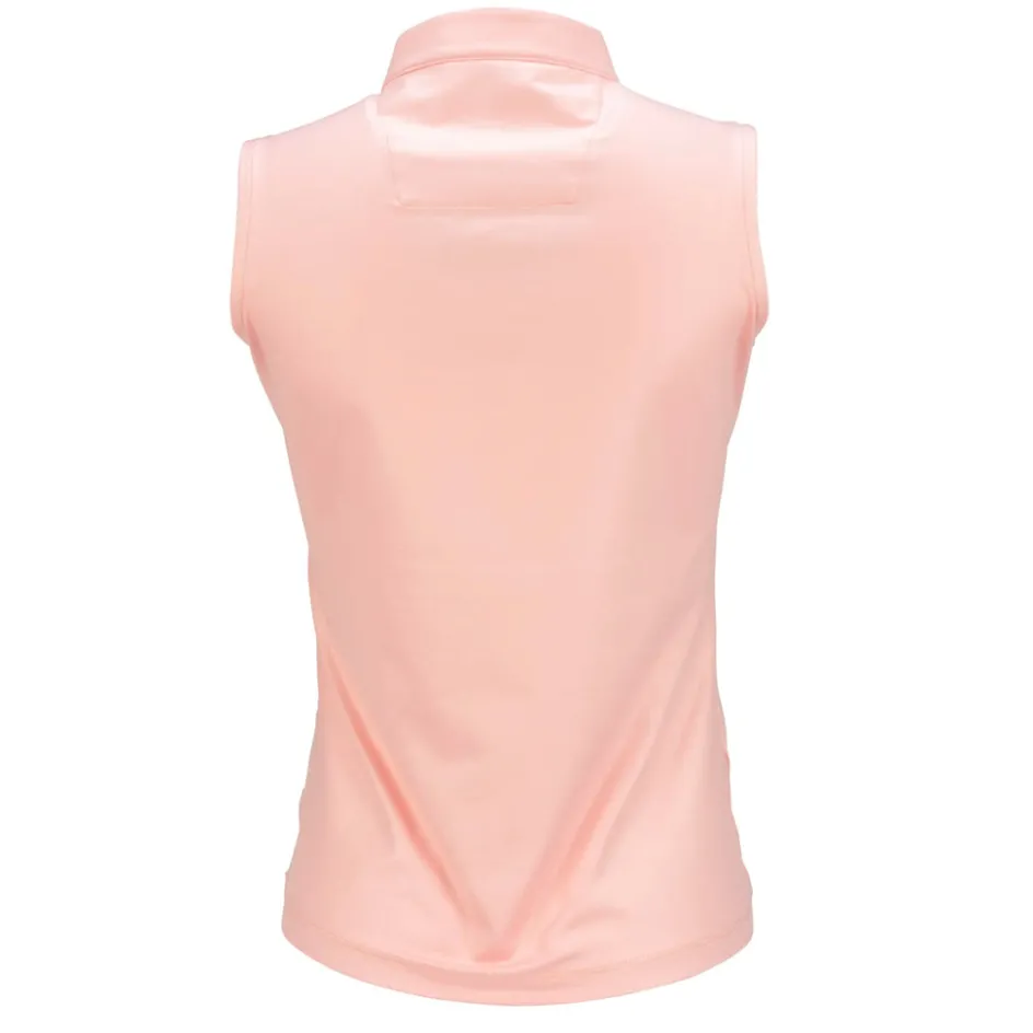 Nancy Lopez Shine Sleeveless Polo New