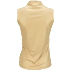 Nancy Lopez Shine Sleeveless Polo New