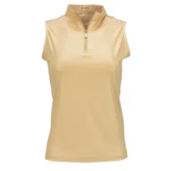 Nancy Lopez Shine Sleeveless Polo New