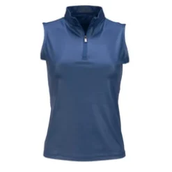 Nancy Lopez Shine Sleeveless Polo New