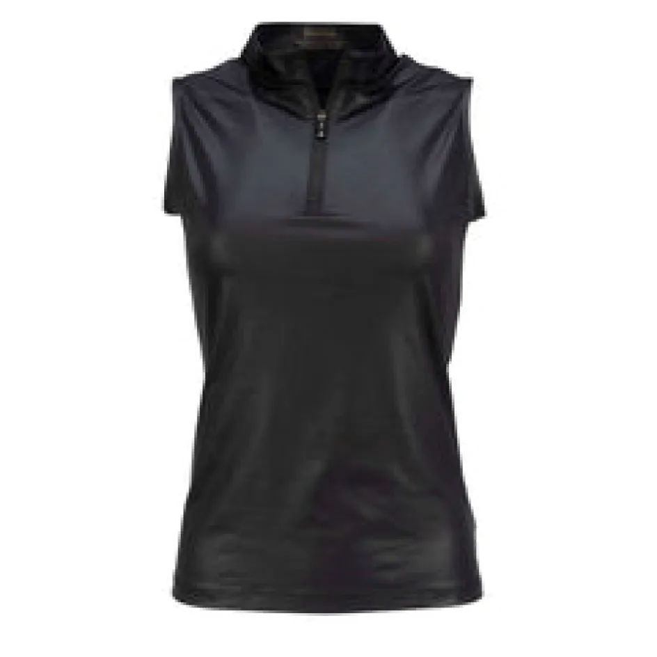 Nancy Lopez Shine Sleeveless Polo New