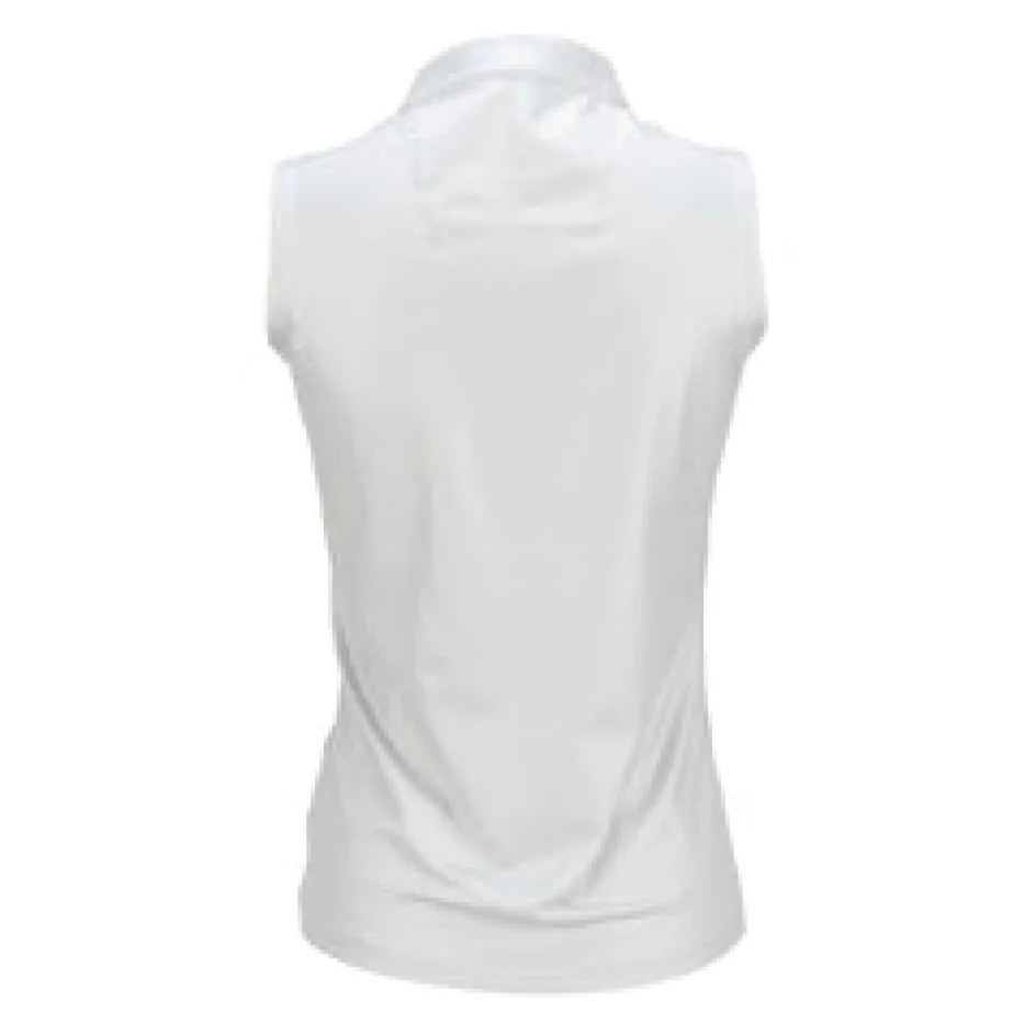 Nancy Lopez Shine Sleeveless Polo New