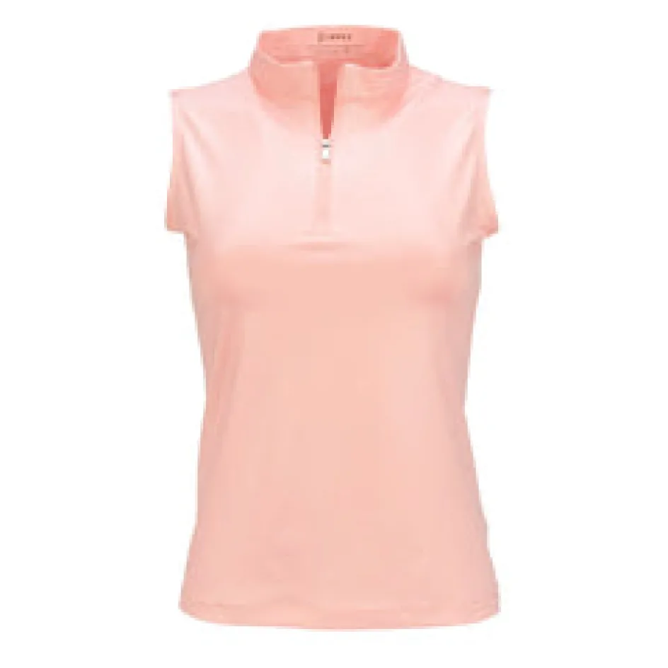 Nancy Lopez Shine Sleeveless Polo New