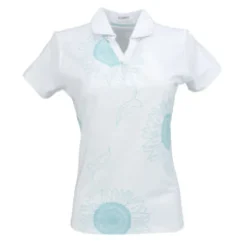 Nancy Lopez Sunny Short Sleeve Polo New